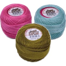 DS LLC 3 Adet Kaplan Etamin ve Kanaviçe Ipi 8 No Kod/renk: 603 - 943 - 582 - Ryl DSLLC34-43TX