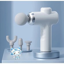 DS LLC Ezere Şarjlı Darbeli Masaj Tabancası Masaj Aleti Kas RAHATLATICI-(5775) DSLLC-2335Y6