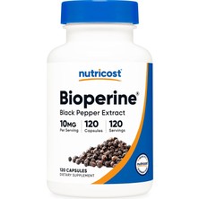 Nutricost Bioperine - Black Pepper Extract - 10MG - 120 Kapsül