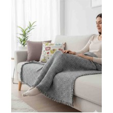 Pufla Çok Amaçlı Örtü 130X170CM ( Tv Battaniyesi, Koltuk Örtüsü, Bahçe Şalı Vb)