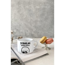 Beyaz Espresso Fincanı, Şık ve Zarif Kahve Kupası, Dayanıklı Bardak