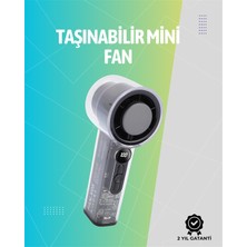 DS LLC Mini El Fanı | 3000MAH Pil | Type-C Şarj Girişi | Kompakt ve Hafif Tasarım DSLLC4-2356Y