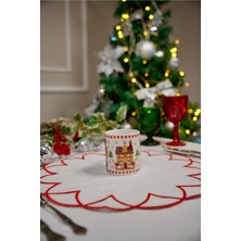 Yılbaşı Temalı Çift Fincan Seti, 3 Görüntülü, Şık ve Renkli Tasarım