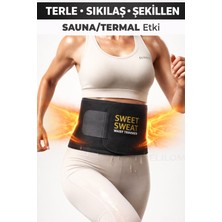 Elilom Sauna Terleme Korsesi – Termal , Bel Göbek Eritme ve Incelten Kemer Korse, Kadın-Erkek