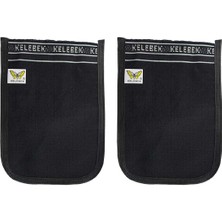 DS LLC 2 Adet Osmanlı Kalın Siyah Banyo Hamam Kesesi 25X17 cm DSLLC34-43TX