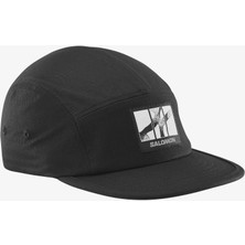 Salomon Wıld Rays 5 Panel Cap Şapka Deep Black LC2833900