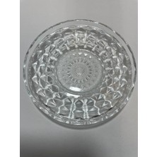 DS LLC Alin Adela 6'lı Cam Çay Tabağı Çay Tabak Altlığı ROYALEKS-RYG8030 DSLLC34-43TX