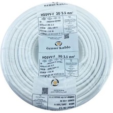 Öznur Kablo 3x2,5 Ttr