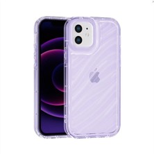 Fenza iPhone 11 Uyumlu Telefon Kılıfı Kamera Çıkıntılı Kabartmalı Parlak Desenli Darbe Emici Silikon Kılıf