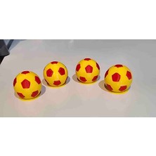 Şimika Taraftar Sarı Kırmızı Sibop Kapağı 4'lü