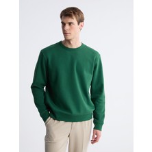 Lc Waikiki Yeni Sezon Bisiklet Yaka Erkek Kalın Sweatshirt