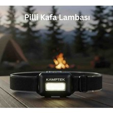 Kamptek Kamp Teknolojisi Kamptek Profesyonel Kafa Feneri | Yüksek Parlaklık LED Baş Lambası | Kamp, Balıkçılık, Tamirat Için Pilli Kafa Lambası