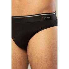Erdem Erkek Beli Lastik Detaylı Pamuklu 6'lı Paket Slip Külot 1340