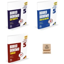 Model Eğitim Yayıncılık Model 5. Sınıf Matematik Fen Bilimleri ve Türkçe Banko Branş Denemeleri + Telefon Standı