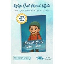 Hayali Çizgili 16 Sayfa - Kişiye Özel Masal Kitabı – Isme ve Fotoğrafa Özel, Unutulmaz Hatıra!