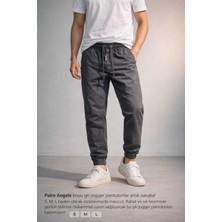 Erkek Lastikli Paça Jogger Pantolon