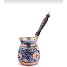 Adya Market Erzincan El Işleme Bakır  Cezve 4-5 Kişilik