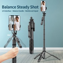 157 cm Katlanabilir Kablosuz Selfie Tripod Monopod Akıllı Telefonlar ve Kameralar