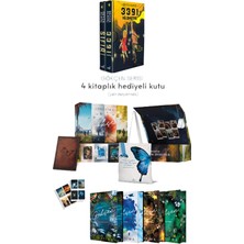 İndigo Kitap 3391 Km Serisi 2 Kitap Kutulu Ciltli ve Gökçen Serisi 4 Kitap Yan Boyalı Kutulu