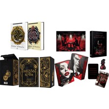 Ephesus Yayınları Medusa'nın Ölü Kumları Iki Kitaplık Set Ciltli ve Yarınlar Zifiri Karanlık Set Kutulu Ciltli