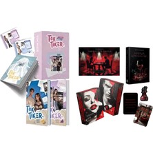 Ephesus Yayınları Toktiker Iki Kitaplık Hediyeli Kutu Ciltli ve Yarınlar Zifiri Karanlık Set Kutulu Ciltli