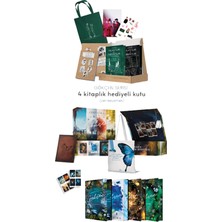 Guardian Yayınları Yalancılar ve Yabancılar Iki Kitaplık Kutulu ve Gökçen Serisi 4 Kitap Yan Boyalı Kutulu