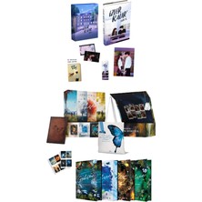 Pukka Yayınları Izler Kalır 2 Kutulu Set Ciltli ve Gökçen Serisi 4 Kitap Yan Boyalı Kutulu