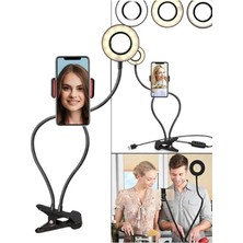 Yüksek Parlaklık LED Halka Işık Seti, Stüdyo ve Selfie Için Ideal