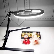 Masaüstü Ürün Çekim Standı ve 10" Ring Light ile Profesyonel Fotoğraf ve Video Çekimi