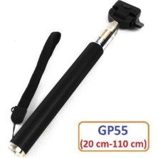 110 cm Teleskopik Selfie Çubuğu, Xiaomi Sjcam Uyumlu GP55