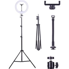 12" Tripod Ring Light, Video, Selfie, Makyaj, Tiktok, Stüdyo Işığı