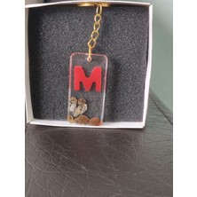 Epoksi Isminize Harf Anahtarlık