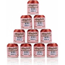 10 Adet Altınbaşak Oya ve Dantel Ipi 20 gr - Royaleks - No: 024