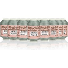 10 Adet Altınbaşak Oya ve Dantel Ipi 20 gr - Royaleks - No: 72