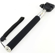 Yüksek Kalite Siyah Selfie Çubuğu Monopod, Rahat Kullanım