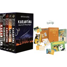 İndigo Kitap Karantina Serisi Seti-5 Kitap Takım- Ciltli Kutulu ve Çevrim Içi Hediyeli Kutu Ciltli