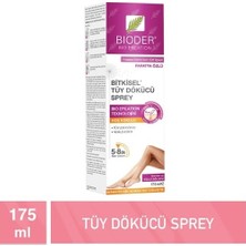 Bioder Kadın 175 ml Tüy Dökücü Sprey - Dezenfektan Hediyeli (%72 Alkol)