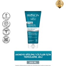 Bioxcin Acnium Sebum Dengeleyici 200 ml Yüz Temizleme Jeli - Dezenfektan Hediyeli (%72 Alkol)