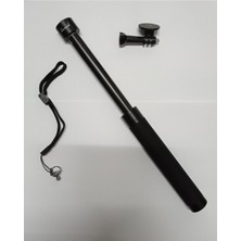 Aksiyon Kamera ve Gopro Için Uzun Çekim Monopod, Ayarlanabilir Tutucu