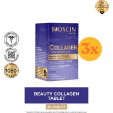 Bioxcin Beauty Collagen 30 Tablet - 3 Adet (90 Tablet) - Dezenfektan Hediyeli (%72 Alkol)