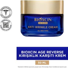 Bioxcin Age Reverse Kırışıklık Karşıtı Krem 50 ml - Dezenfektan Hediyeli (%72 Alkol)