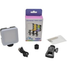 Rgb LED Işık, Şarjlı, Youtuber ve Canlı Yayın Için Mükemmel Işık Seti