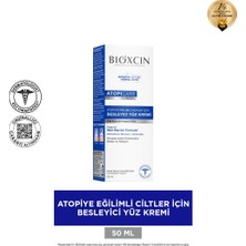 Bioxcin Atopicare Yüz Kremi 50+ Spf Tüm Cilt Tipleri Için Nemlendirici 50 ml - Dezenfektan Hediyeli (%72 Alkol)