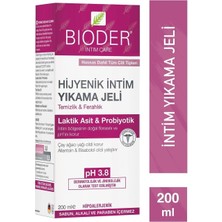 Bioder Hijyenik Intim Yıkama 200 ml - Dezenfektan Hediyeli (%72 Alkol)