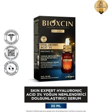 Bioxcin Hyaluronic Acid %3 Nemlendirici ve Dolgunlaştırıcı Serum 30 ml - Dezenfektan Hediyeli (%72 Alkol)