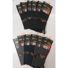 Dündar Plus Erkek Modal Çorap 12'li Karışık Renkli