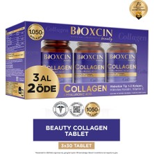 Bioxcin Beauty Collagen 3X30 Tablet - Dezenfektan Hediyeli (%72 Alkol)