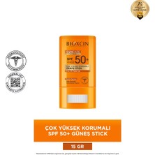 Bioxcin Sun Care 15 gr 50 Faktör Stick Güneş Kremi - Dezenfektan Hediyeli (%72 Alkol)