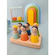 6lı Tablalı Peg Bebek