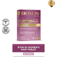 Bioxcin Women's Hair 30 Tablet - Dezenfektan Hediyeli (%72 Alkol)